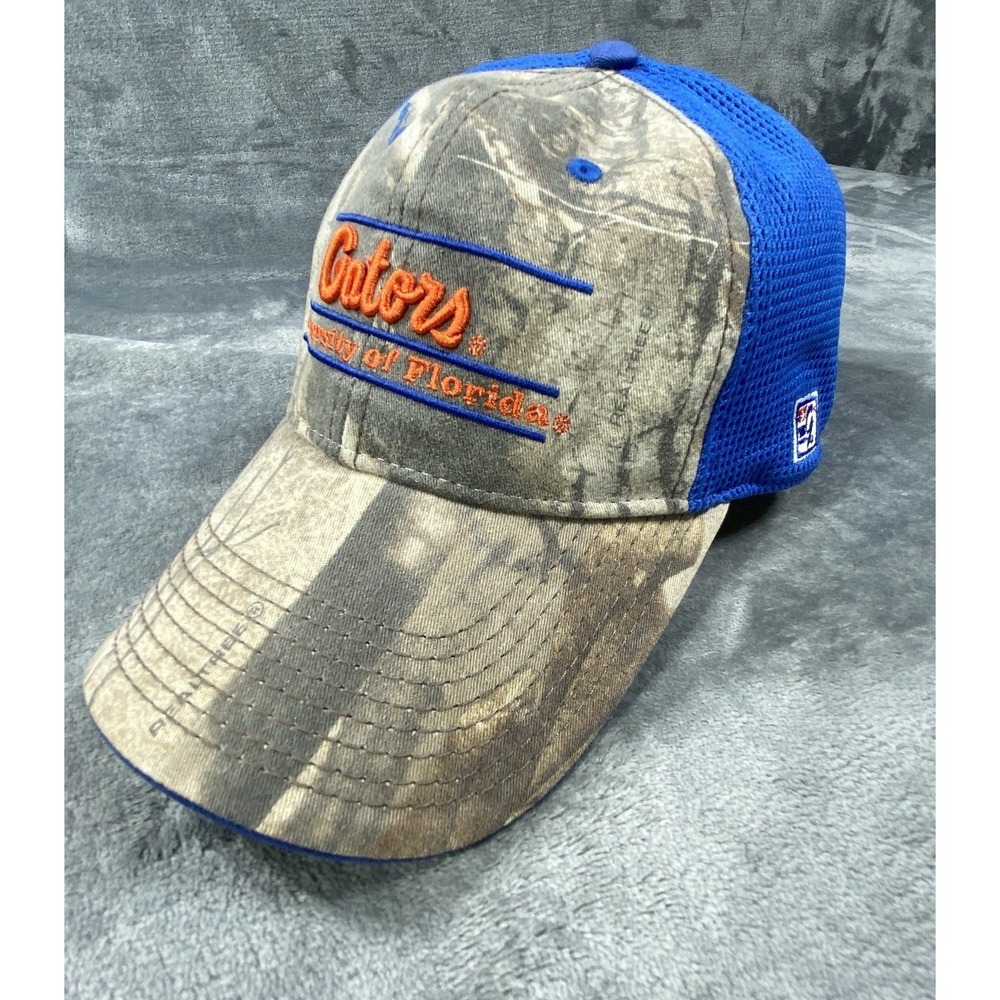 Florida Gators x Mossy Oak Trucker Hat Cap‎ Fitted University of Florida Camo